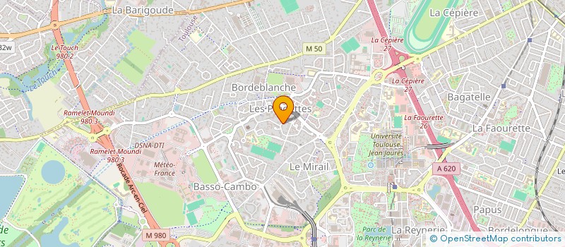 localisation de l'entreprise SCI DE LA REYNE à TOULOUSE