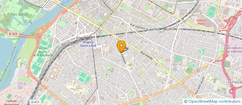 localisation de l'entreprise SCI DE LA REYNERIE à ANGERS