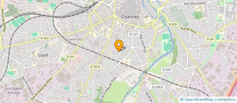 localisation de l'entreprise SCI DE LA RHONELLE à CHARTRES
