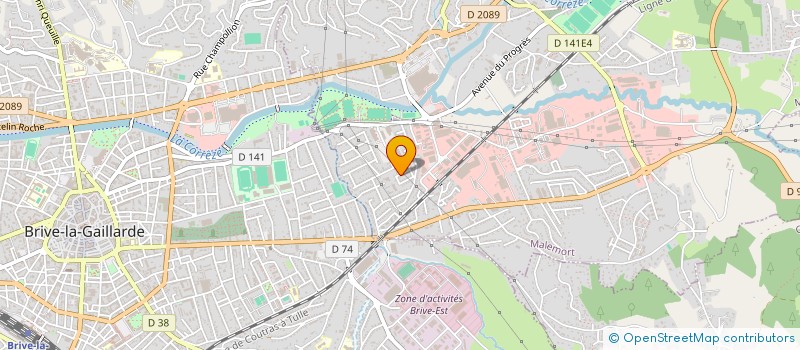 localisation de l'entreprise SCI DE LA RIANTE BORIE à MALEMORT