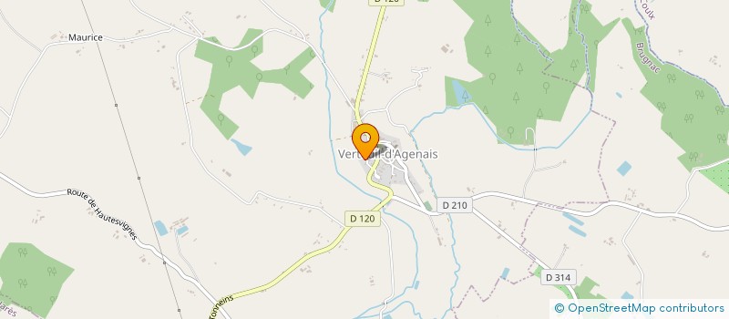 localisation de l'entreprise SCI DE LA RICARDE  FONGRAVE