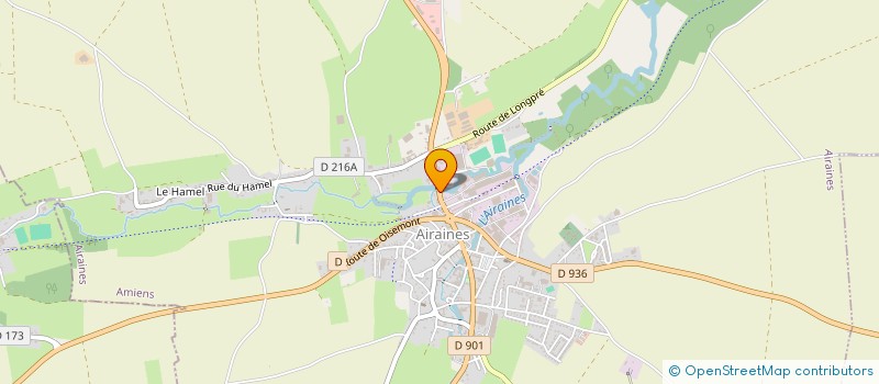 localisation de l'entreprise SCI DE LA RIPPERT à AIRAINES