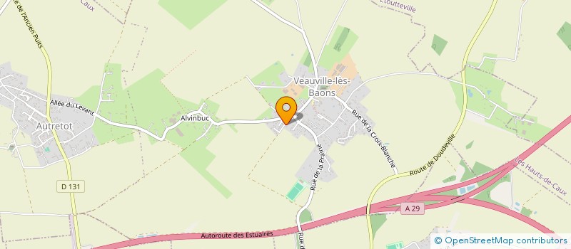 localisation de l'entreprise SCI DE LA RIVE  LES HAUTS-DE-CAUX