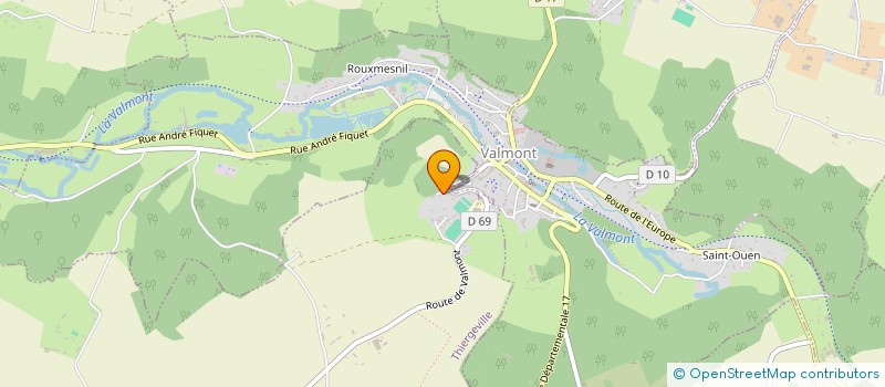 localisation de l'entreprise SCI DE LA RIVIERE  THIERGEVILLE