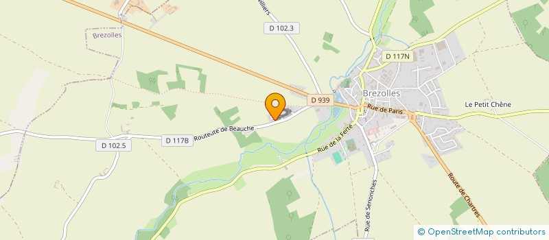 localisation de l'entreprise SCI DE LA RIVIERE à BREZOLLES