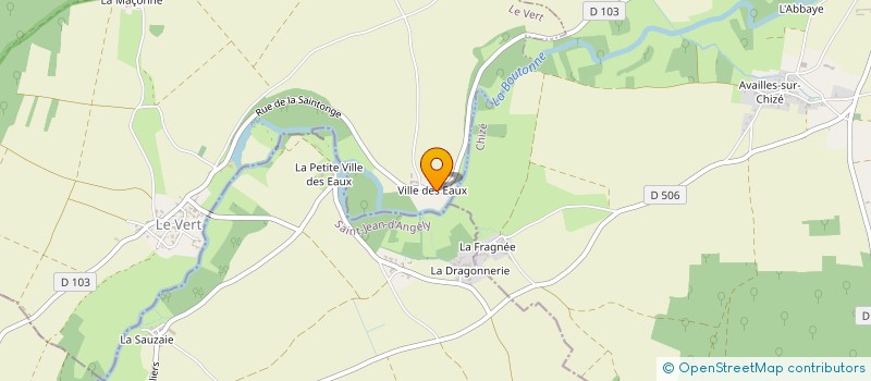 localisation de l'entreprise SCI DE LA RIVIERE  LE VERT