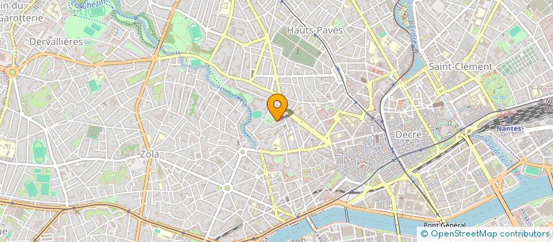 localisation de l'entreprise SCI DE LA RIVIERE à NANTES