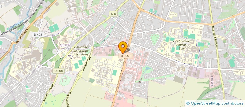 localisation de l'entreprise SCI DE LA RIVIERE  DURY