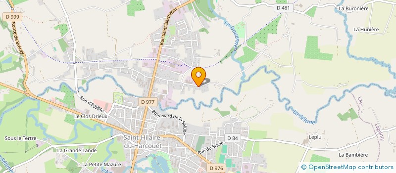 localisation de l'entreprise SCI DE LA RIVIERE  GRANDPARIGNY