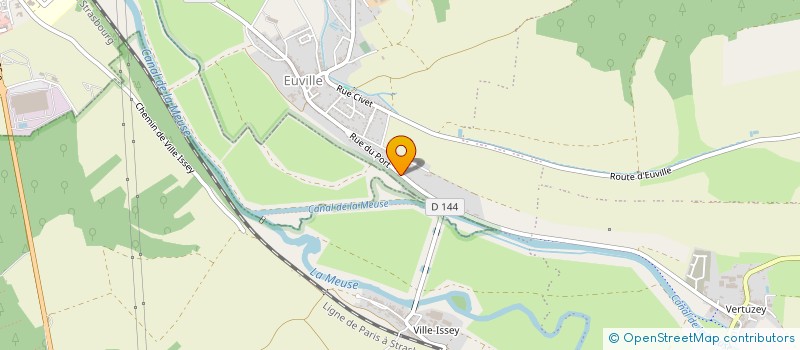 localisation de l'entreprise SCI DE LA RIVIERE à EUVILLE