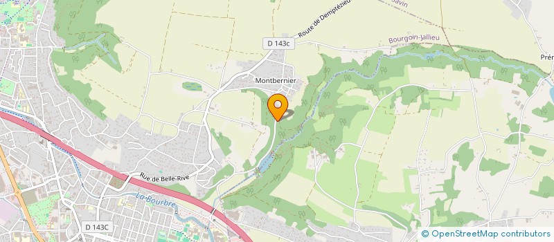 localisation de l'entreprise SCI DE LA RIVOIRE  RUY-MONTCEAU