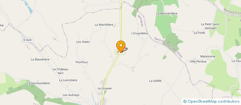 localisation de l'entreprise SCI DE LA ROBICHONNIERE à COUR-MAUGIS SUR HUISNE