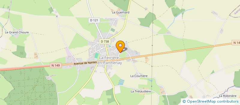 localisation de l'entreprise SCI DE LA ROCHE  THENEZAY