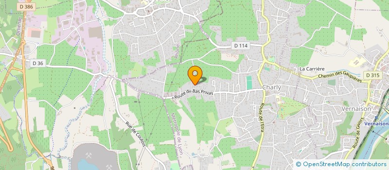 localisation de l'entreprise SCI DE LA ROCHE  CHARLY