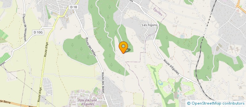 localisation de l'entreprise SCI DE LA ROCHE à EGUILLES