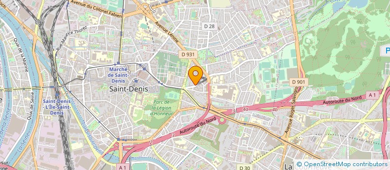 localisation de l'entreprise SCI DE LA ROCHE à SAINT-DENIS