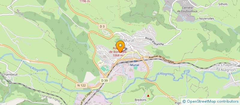 localisation de l'entreprise SCI DE LA ROCHE à MURAT