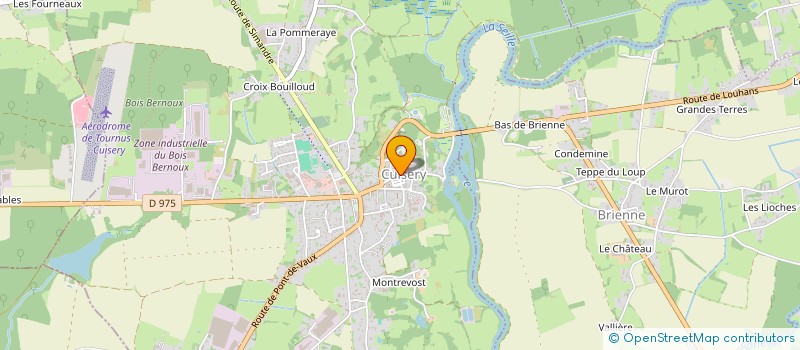 localisation de l'entreprise SCI DE LA ROCHE  CUISERY