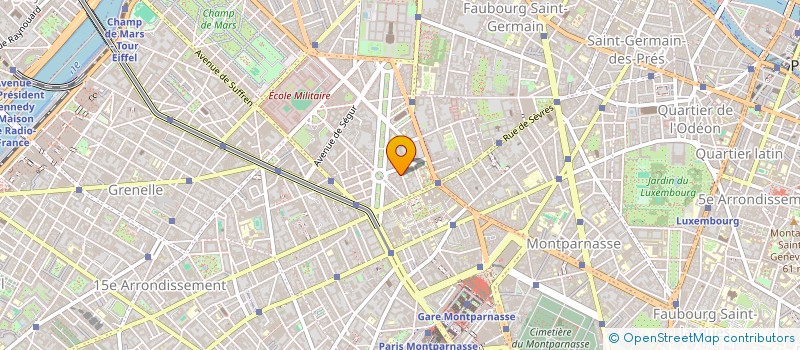 localisation de l'entreprise SCI DE LA ROCHE  PARIS