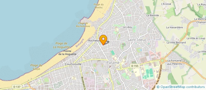 localisation de l'entreprise SCI DE LA ROCHE  SAINT-MALO
