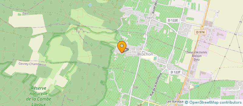 localisation de l'entreprise SCI DE LA ROCHE  BROCHON