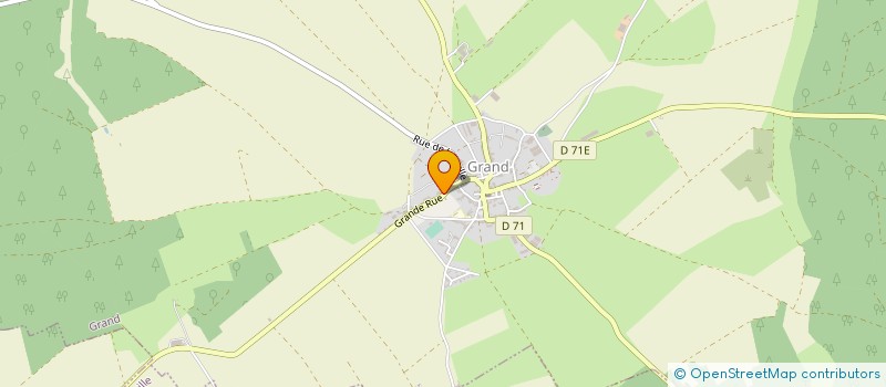 localisation de l'entreprise SCI DE LA ROCHE  GRAND