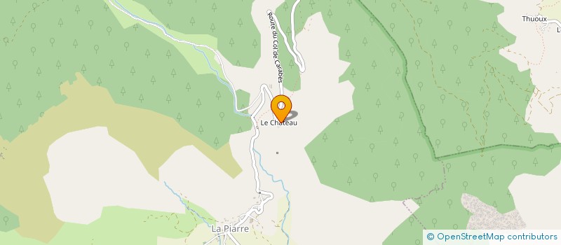 localisation de l'entreprise SCI DE LA ROCHE  MEREUIL