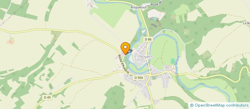 localisation de l'entreprise SCI DE LA ROCHE à NOYERS