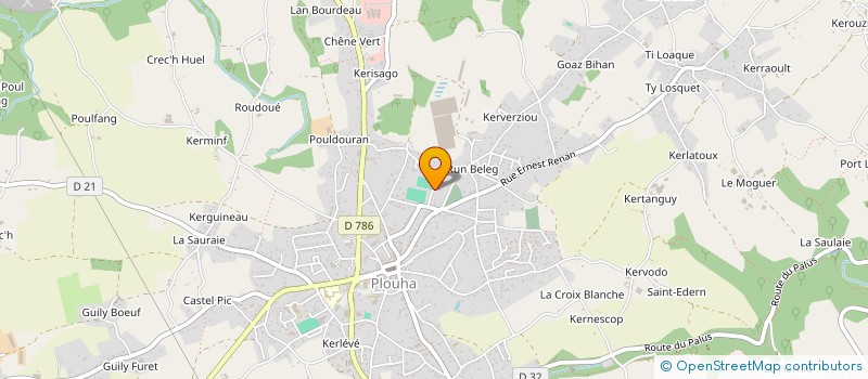 localisation de l'entreprise SCI DE LA ROCHE FRANCOISE  PLOUHA