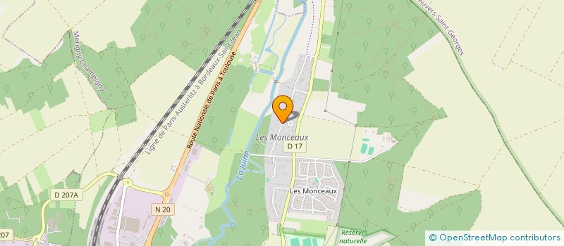 localisation de l'entreprise SCI DE LA ROCHE QUI TOURNE  MORIGNY-CHAMPIGNY