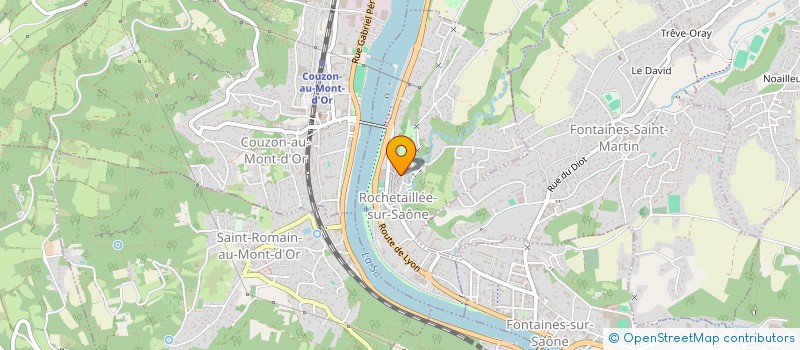 localisation de l'entreprise SCI DE LA ROCHE TAILLEE  ROCHETAILLEE-SUR-SAONE