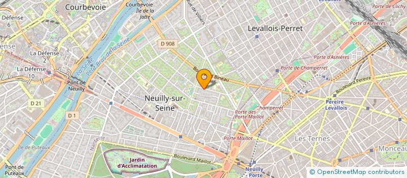 localisation de l'entreprise SCI DE LA ROCHEFOUCAULD à NEUILLY-SUR-SEINE
