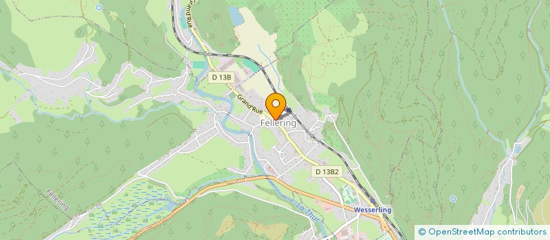 localisation de l'entreprise SCI DE LA ROCHELLE  FELLERING