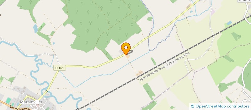 localisation de l'entreprise SCI DE LA ROHE  MARAINVILLER