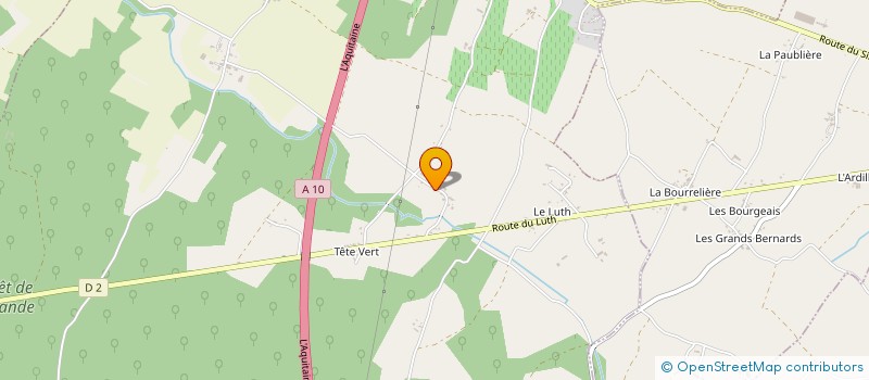 localisation de l'entreprise SCI DE LA ROMADE  BOIS