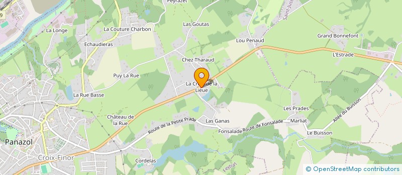 localisation de l'entreprise SCI DE LA ROMANEE à PANAZOL