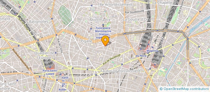 localisation de l'entreprise SCI DE LA RONGERE  PARIS