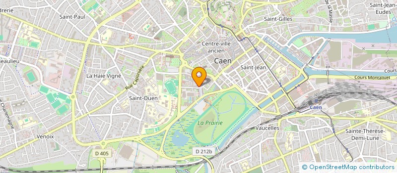 localisation de l'entreprise SCI DE LA ROQUE à CAEN