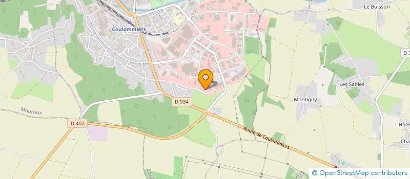 localisation de l'entreprise SCI DE LA ROQUETTE à COULOMMIERS