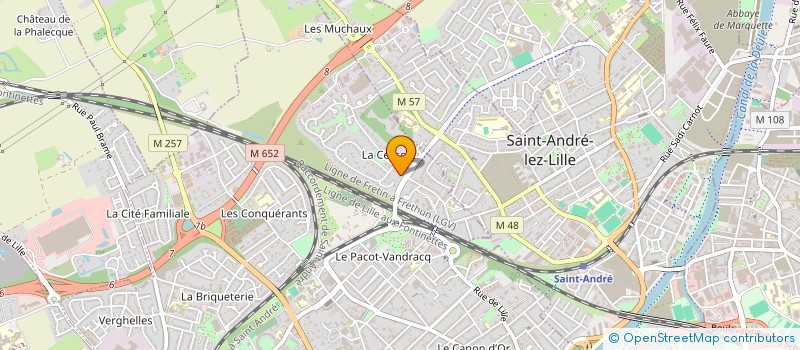 localisation de l'entreprise SCI DE LA ROSERAIE à LAMBERSART