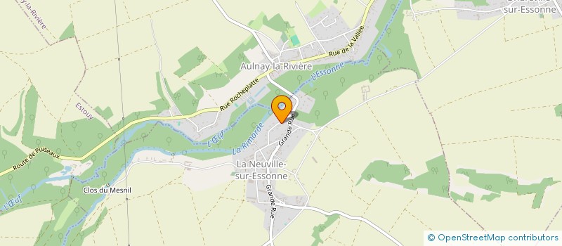 localisation de l'entreprise SCI DE LA ROSERAIE à LA NEUVILLE-SUR-ESSONNE