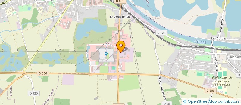 localisation de l'entreprise SCI DE LA ROTONDE  ESMANS