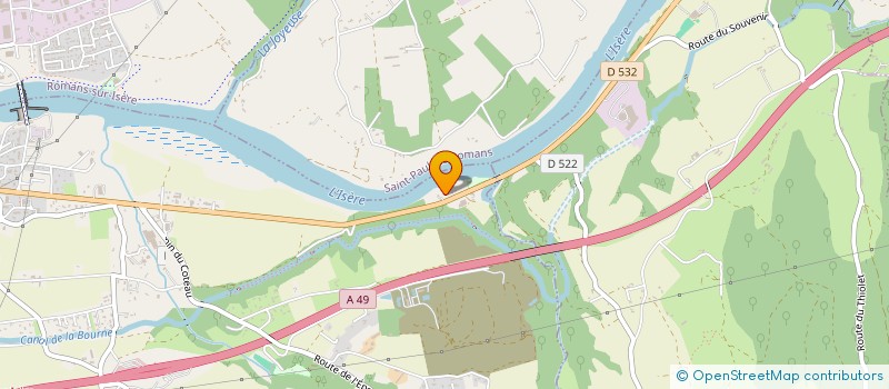 localisation de l'entreprise SCI DE LA ROUE à ALIXAN