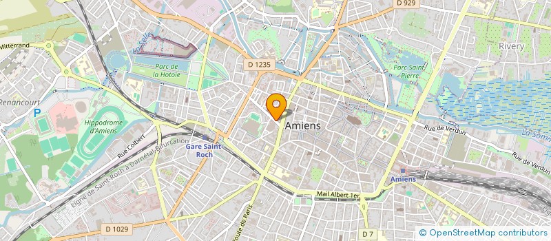 localisation de l'entreprise SCI DE LA ROUME à AMIENS