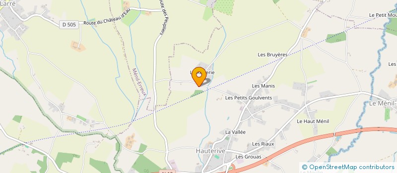localisation de l'entreprise SCI DE LA ROUSSINIERE à HELOUP