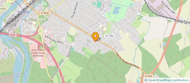 localisation de l'entreprise SCI DE LA ROUTE  KNIGSMACKER