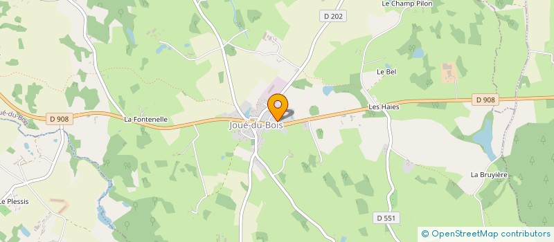 localisation de l'entreprise SCI DE LA ROUTE D ARGENTAN à CARROUGES
