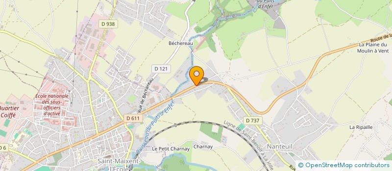 localisation de l'entreprise SCI DE LA ROUTE DE LA DOUANE  NANTEUIL