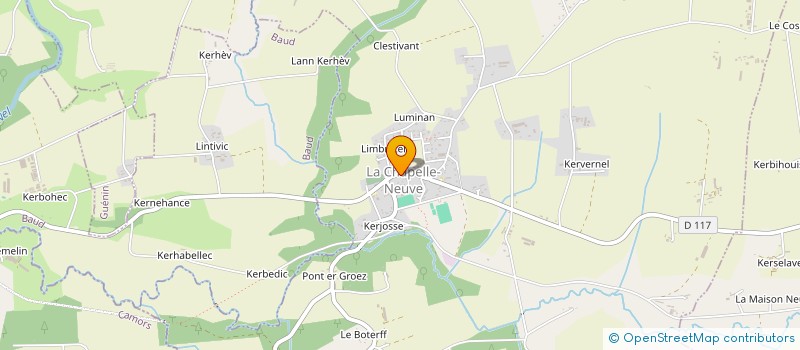 localisation de l'entreprise SCI DE LA ROUTE DE NANTES  LA CHAPELLE-NEUVE