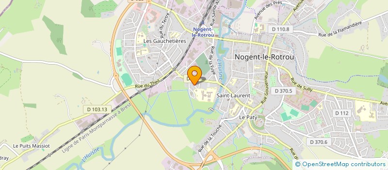 localisation de l'entreprise SCI DE LA ROUTE DE SAINT PIERRE à NOGENT-LE-ROTROU
